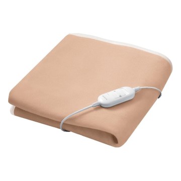 Sencor - Elektromos melegítő takaró 60W/230V 150x80 cm bézs