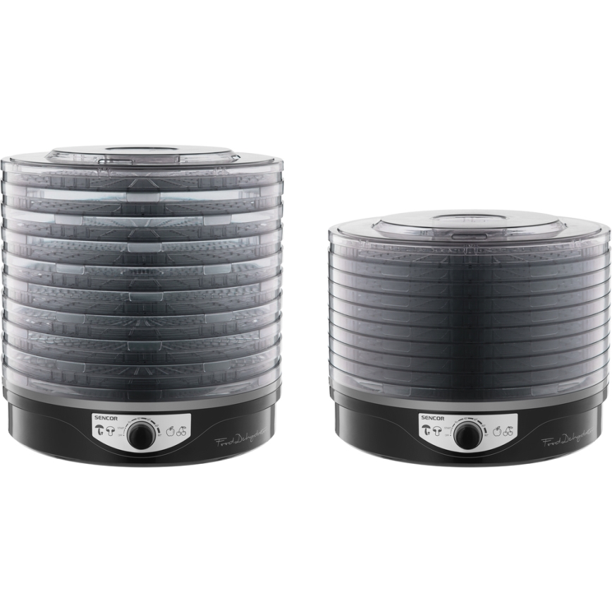 Sencor - Élelmiszer szárító hőszabályozással 250W/230V