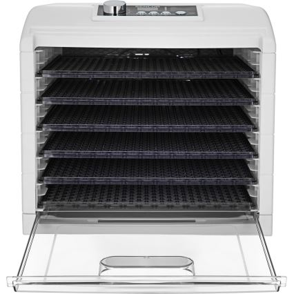 Sencor - Élelmiszer szárító hőszabályozással 500W/230V fehér