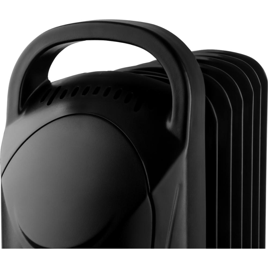Sencor - fekete, 7 bordás olajradiátor, 700W/230V
