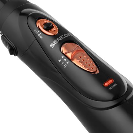 Sencor - Forrólevegős hajsütővas kiegészítőkkel 1000W/230V