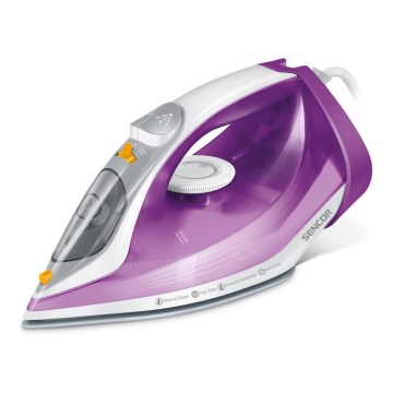 Sencor - Gőzölős vasaló 2400W/230V lila/fehér