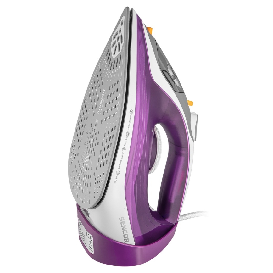 Sencor - Gőzölős vasaló 2400W/230V lila/fehér