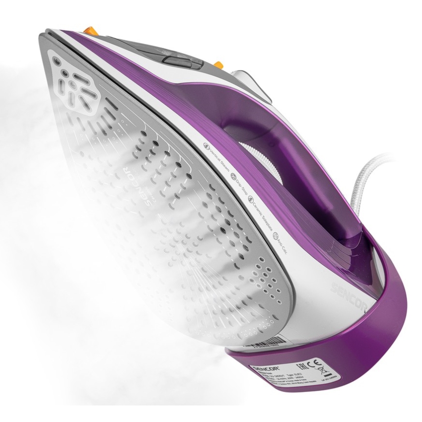 Sencor - Gőzölős vasaló 2400W/230V lila/fehér