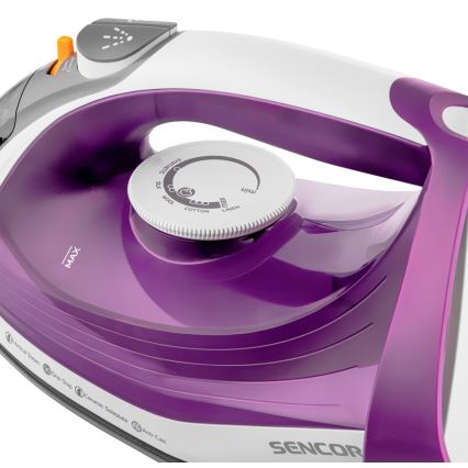 Sencor - Gőzölős vasaló 2400W/230V lila/fehér