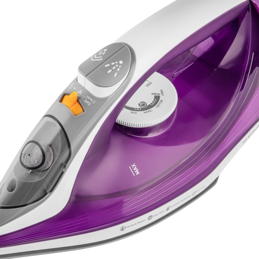 Sencor - Gőzölős vasaló 2400W/230V lila/fehér