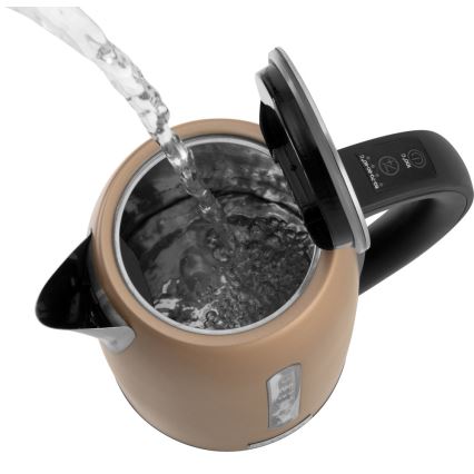 Sencor - Gyorsforraló termosztáttal 1,7 l 2150W/230V barna
