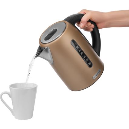 Sencor - Gyorsforraló termosztáttal 1,7 l 2150W/230V barna