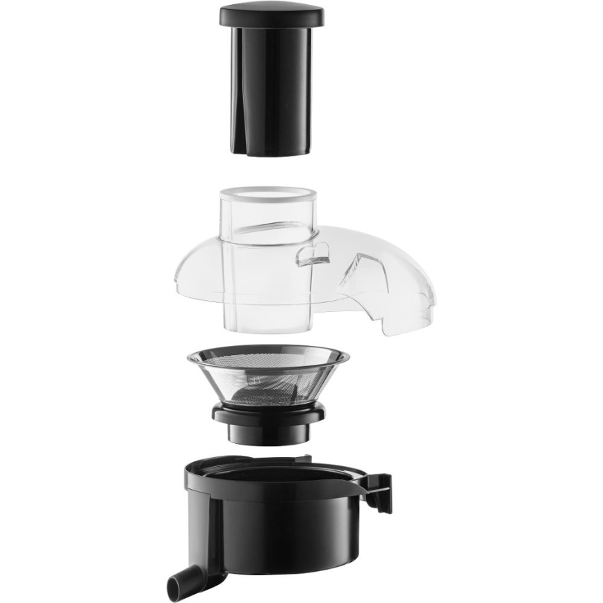 Sencor - Gyümölcscentrifuga 400W/230V matt króm/fekete