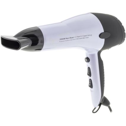 Sencor - Hajszárító 2000W/230V fehér/fekete