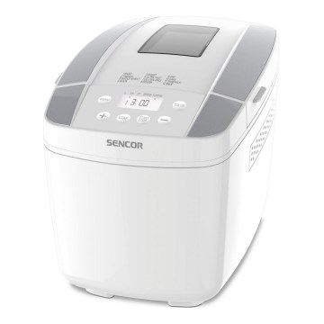 Sencor - Házi kenyérsütő LCD kijelzővel 800W/230V
