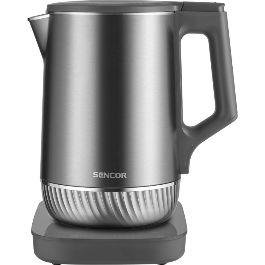 Sencor - Hőfokszabályozós vízforraló 1,7 l, 1800 W/230 V, rozsdamentes acél