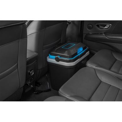 Sencor - Hordozható autós hűtő 24 l 60W/12V/230V fekete