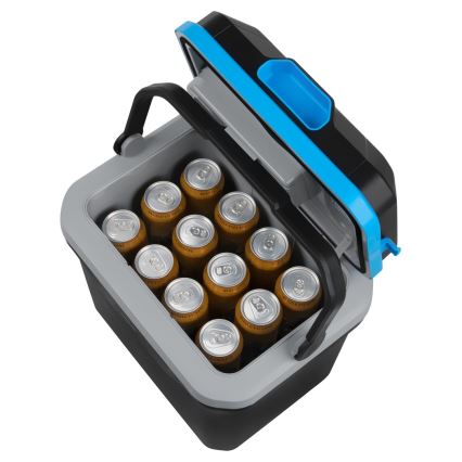 Sencor - Hordozható autós hűtő 24 l 60W/12V/230V fekete