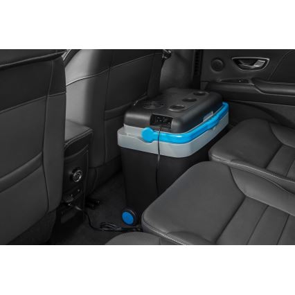 Sencor - Hordozható autós hűtő 33 l 60W/12V/230V fekete