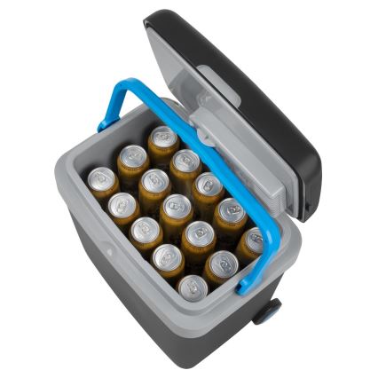 Sencor - Hordozható autós hűtő 33 l 60W/12V/230V fekete