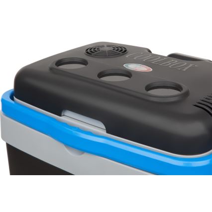 Sencor - Hordozható autós hűtő 33 l 60W/12V/230V fekete