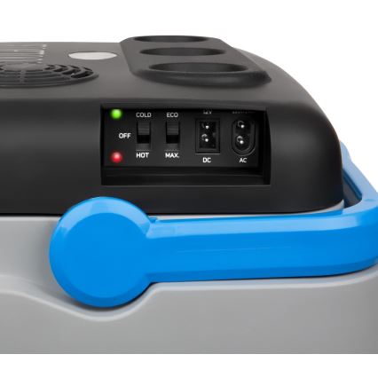 Sencor - Hordozható autós hűtő 33 l 60W/12V/230V fekete