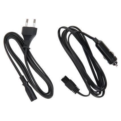 Sencor - Hordozható autós hűtő 33 l 60W/12V/230V fekete