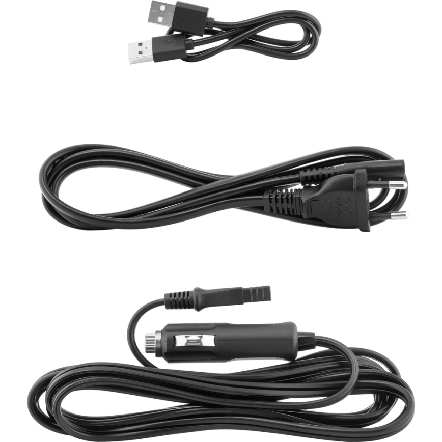 Sencor - Hordozható hűtőtáska 30 l 55W/5V/12V/230V zöld/fehér