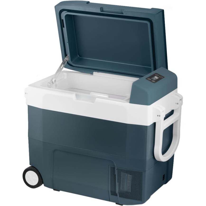 Sencor - Hordozható kompresszoros autóhűtő 55 l 70W/12V/230V kék/fehér