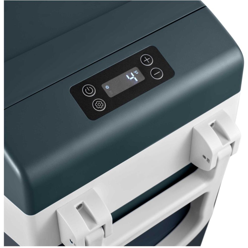 Sencor - Hordozható kompresszoros autóhűtő 55 l 70W/12V/230V kék/fehér