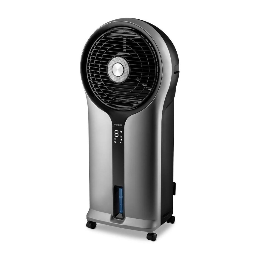 Sencor - Hordozható léghűtő 3 az 1-ben 110W/230V ezüst/fekete + távirányító