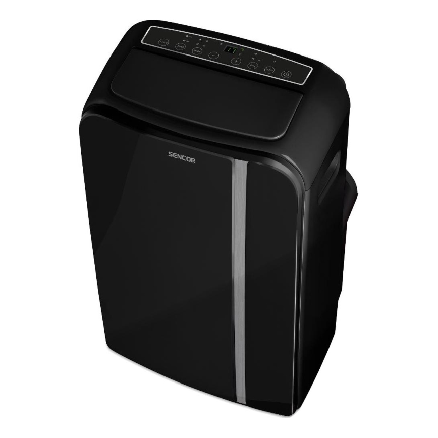 Sencor - Intelligens mobil klíma 3 az 1-ben teljes tartozékokkal 1450W/230V 12000 BTU Wi-Fi fekete + távirányítás