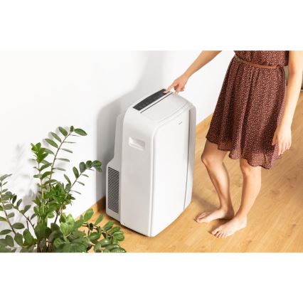 Sencor - Intelligens mobil klíma 3 az 1-ben teljes tartozékokkal 1450W/230V 12000 BTU Wi-Fi fehér + távirányítás