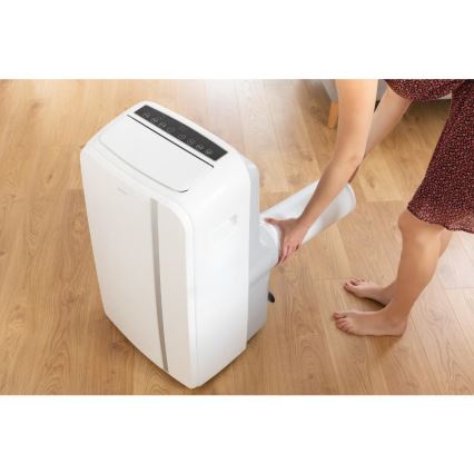 Sencor - Intelligens mobil klíma 3 az 1-ben teljes tartozékokkal 1450W/230V 12000 BTU Wi-Fi fehér + távirányítás