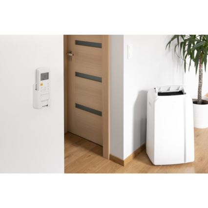 Sencor - Intelligens mobil klíma 3 az 1-ben teljes tartozékokkal 1450W/230V 12000 BTU Wi-Fi fehér + távirányítás