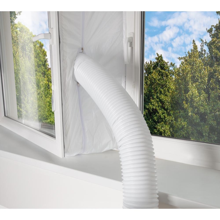 Sencor - Intelligens mobil klíma 3 az 1-ben teljes tartozékokkal 1450W/230V 12000 BTU Wi-Fi fehér + távirányítás