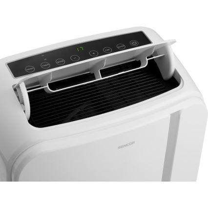 Sencor - Intelligens mobil klíma 3 az 1-ben teljes tartozékokkal 1450W/230V 12000 BTU Wi-Fi fehér + távirányítás