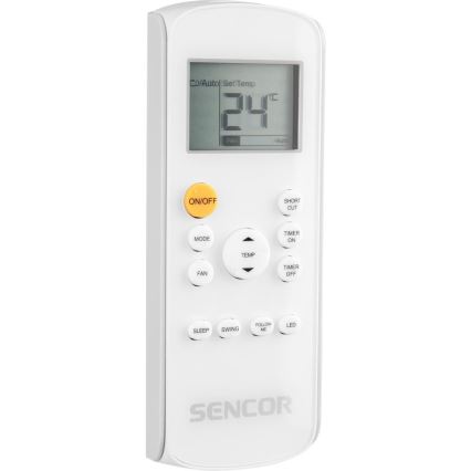 Sencor - Intelligens mobil klíma 3 az 1-ben teljes tartozékokkal 1450W/230V 12000 BTU Wi-Fi fehér + távirányítás