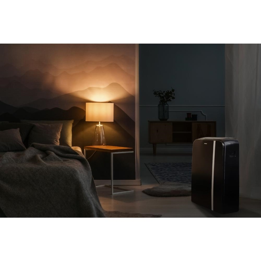 Sencor - Intelligens mobil klíma 3 az 1-ben teljes tartozékokkal 1450W/230V 12000 BTU Wi-Fi fekete + távirányítás