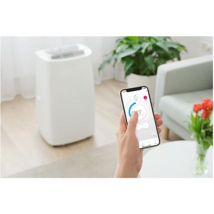 Sencor - Intelligens mobil klíma 3 az 1-ben teljes tartozékokkal 1700W/230V 16000 BTU Wi-Fi + távirányítás