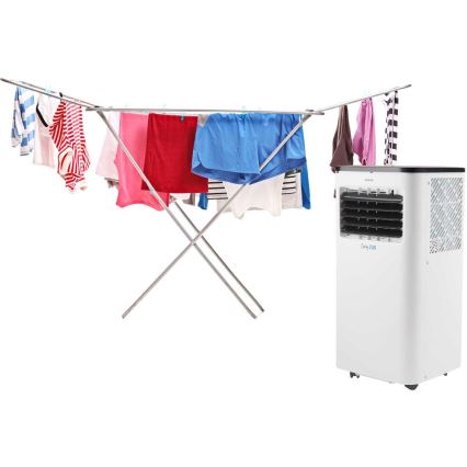 Sencor - Intelligens mobil klíma 3 az 1-ben teljes tartozékokkal 805W/230V 8000 BTU Wi-Fi + távirányítás