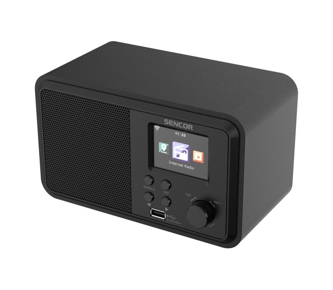 Sencor internetes rádió 4W/5V Wi