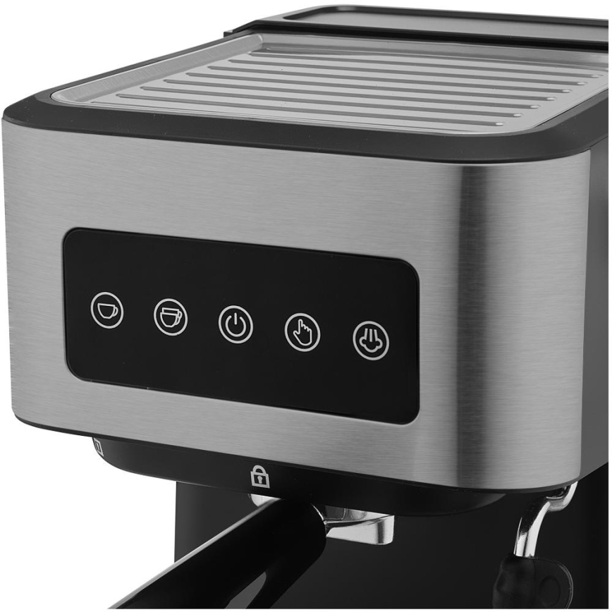 Sencor - Karos eszpresszó kávéfőző 1050W/230V fekete/matt króm