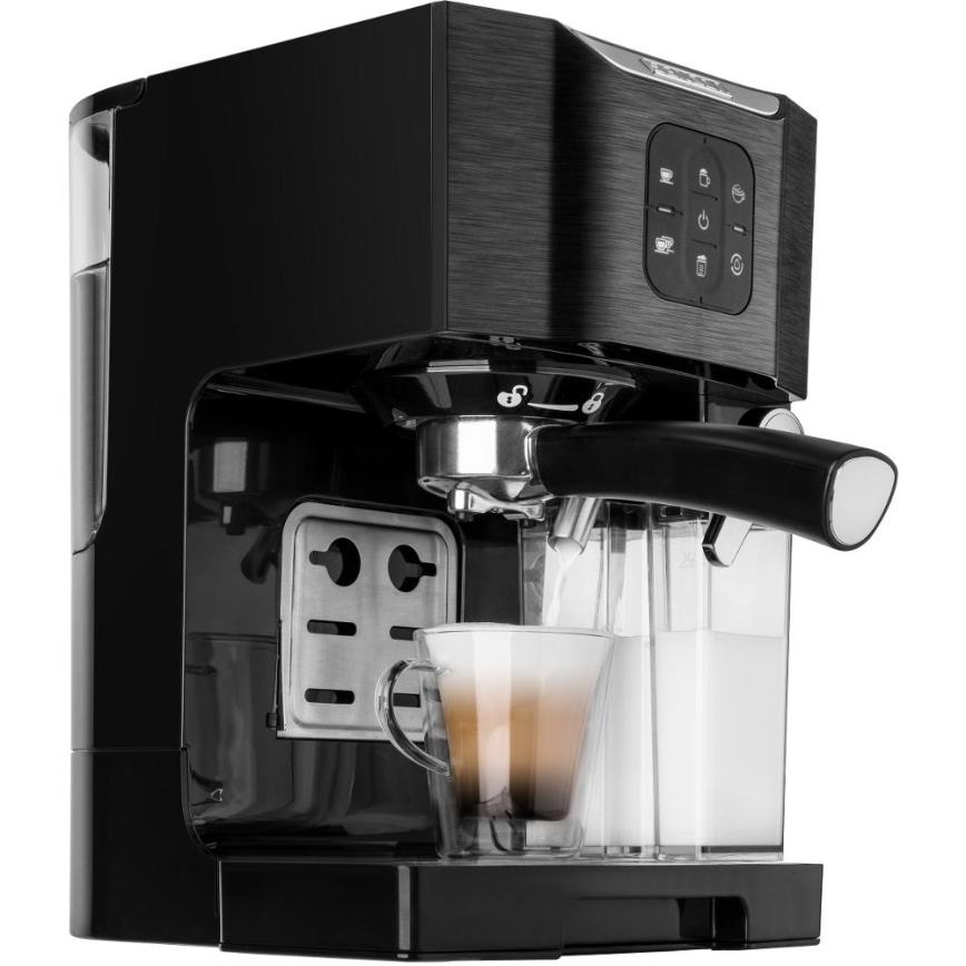 Sencor - Karos eszpresszó kávéfőző 1450W/230V fekete/matt króm