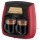 Sencor - Kávéautómata két bögrével 500W/230V piros/fekete