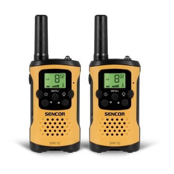Sencor - KÉSZLET 2x Walkie-talkie 3xAAA hatótáv 5 km