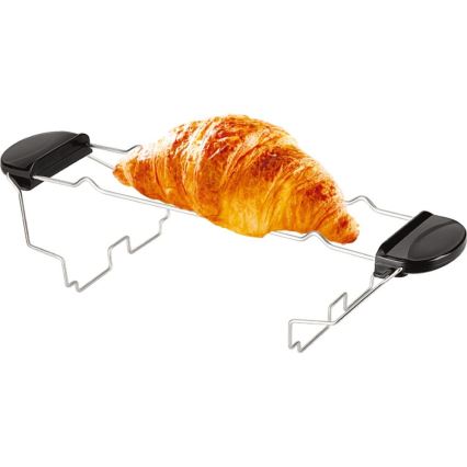 Sencor - Kétszeletes kenyérpirító melegítőrácssal 1000W/230V rézszínű