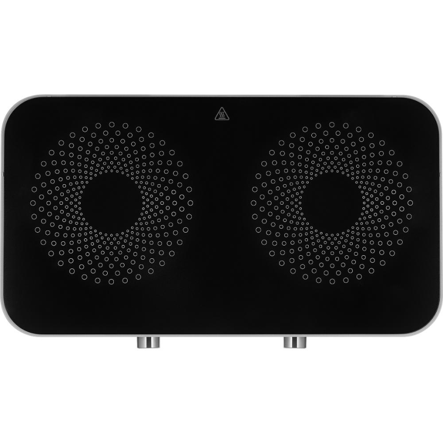 Sencor - Kétzónás kerámialapos főzőlap LCD kijelzővel 3500W/230V