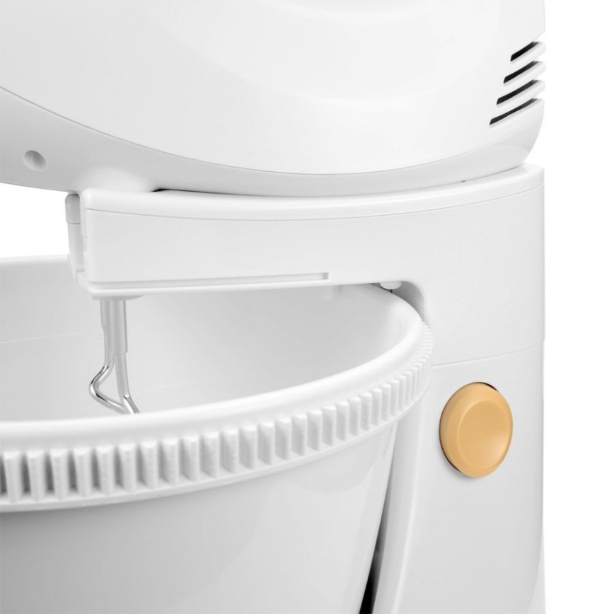 Sencor - Kézi habverő forgó tállal 500W/230V fehér