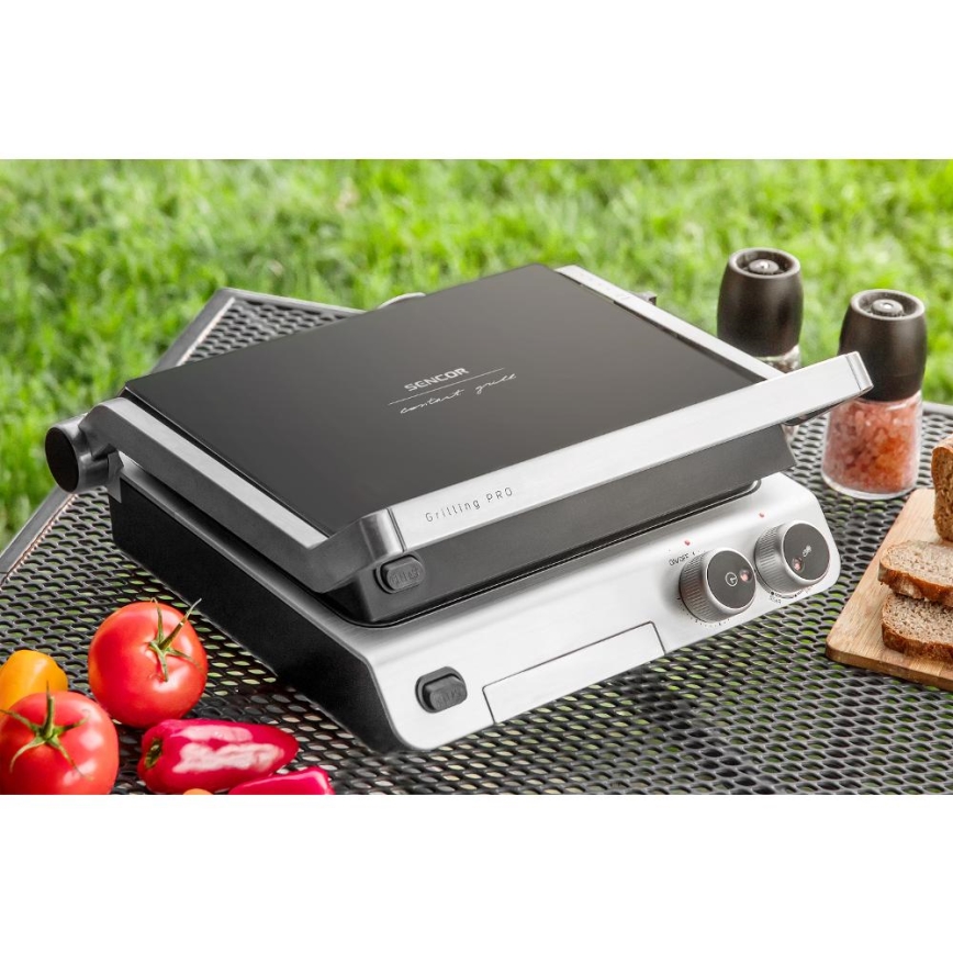 Sencor - Kontakt grill 2000W/230V