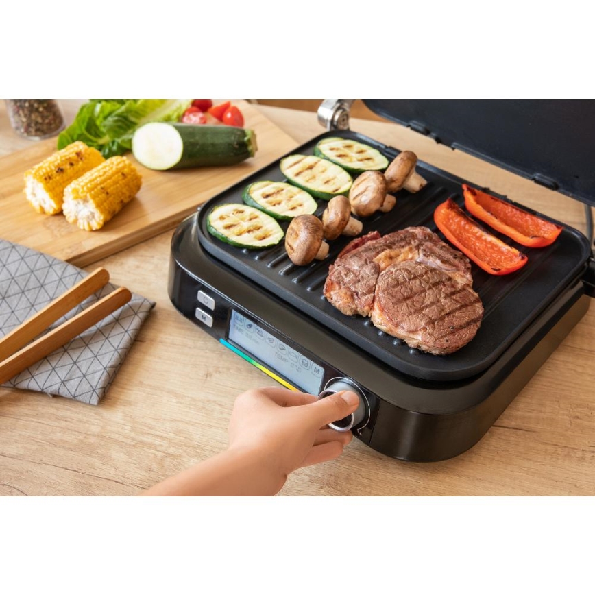 Sencor - Kontakt grill 2100W/230V fekete