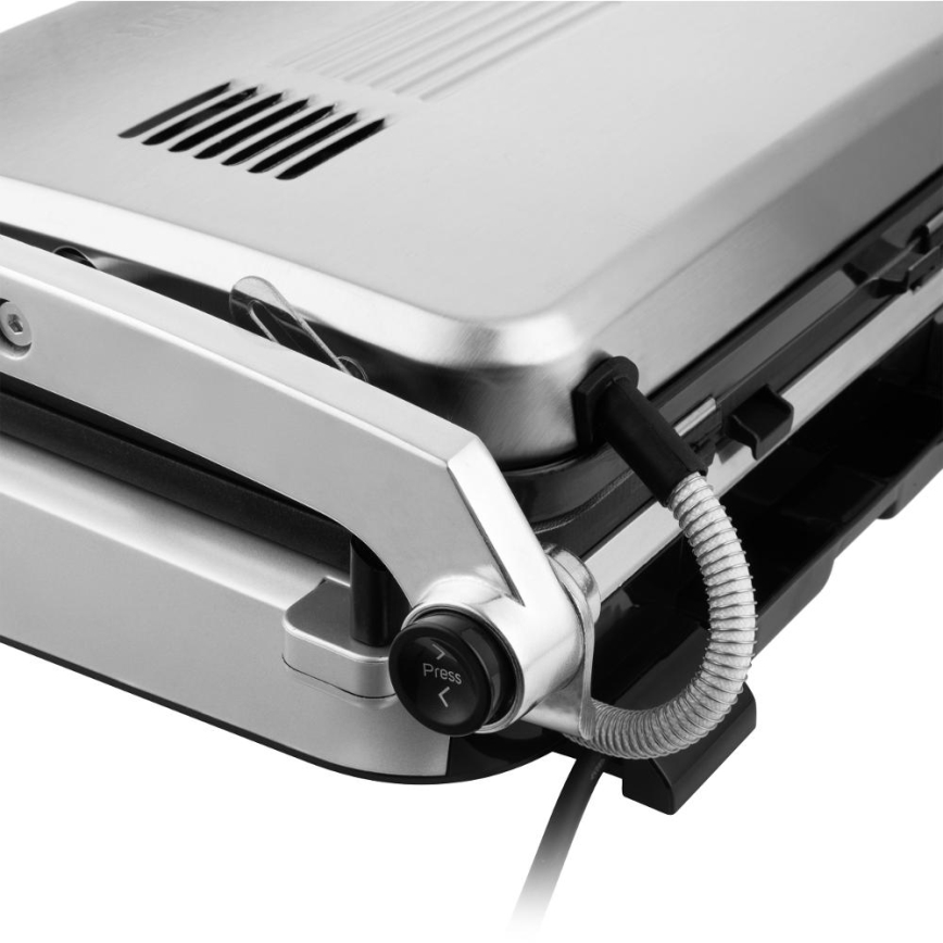 Sencor - Kontakt grill 2100W/230V matt króm