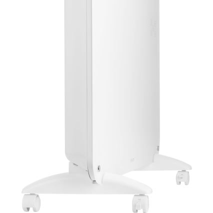 Sencor - Konvekciós fűtőtest LCD kijelzővel 750W/1500W/230V Wi-Fi Tuya IP24 fehér + távirányító