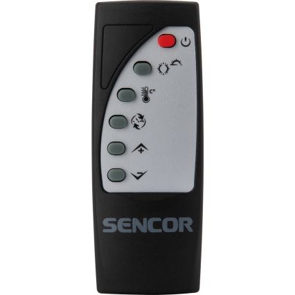Sencor - Konvekciós fűtőtest LCD kijelzővel 750W/1500W/230V Wi-Fi Tuya IP24 fehér + távirányító